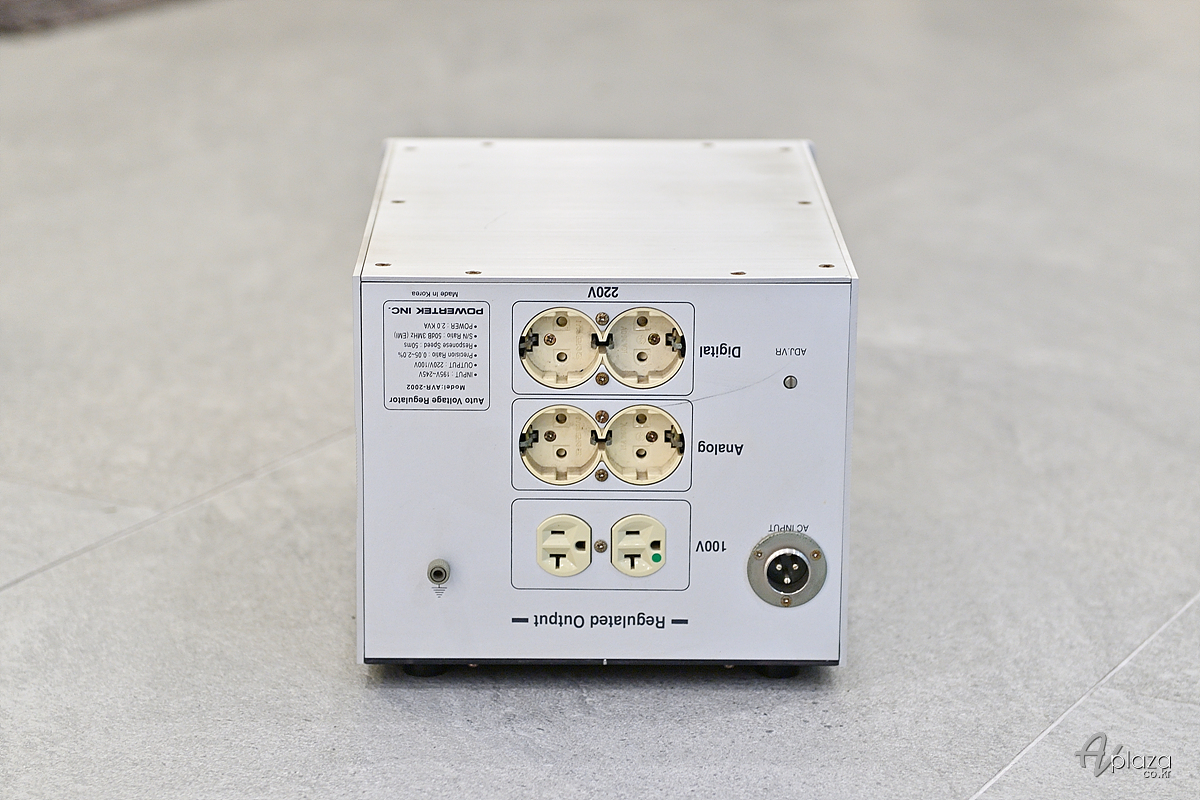 Powertek(파워텍) AVR2002 오디오 정전압 및 변압 전원장치 AV 플라자